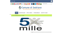 Desktop Screenshot of comune.sedriano.mi.it